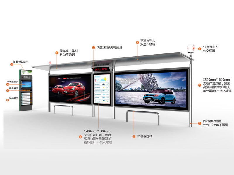 公交候車亭