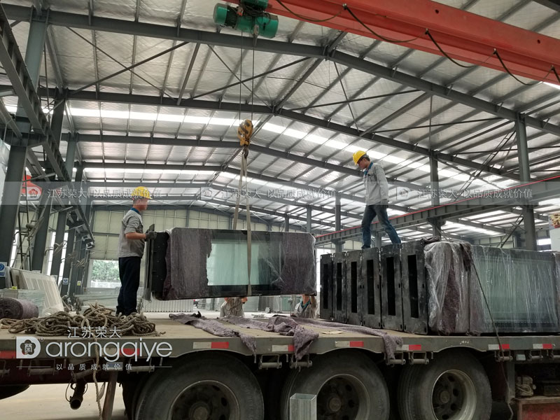 甘肅省智能候車亭站牌發貨案例