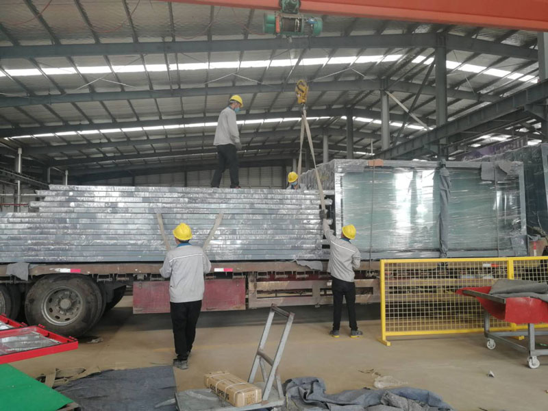 江蘇榮大候車(chē)亭廠家發(fā)往云南公交候車(chē)亭發(fā)貨記錄